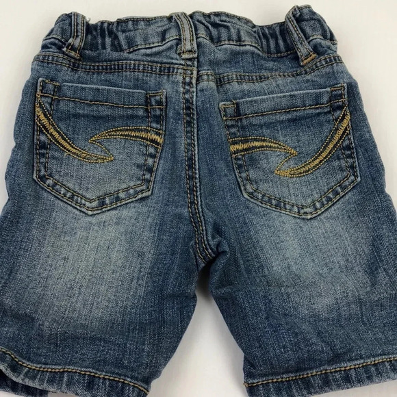 FREE STYLE EUC GIRLS JEAN SHORTS BOTTOMS DENIM SUMMER CASUAL BEACH POOL SIZE 4T - Picture 4 of 9